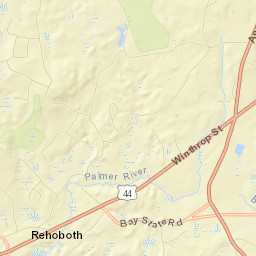 Rehoboth Street Map