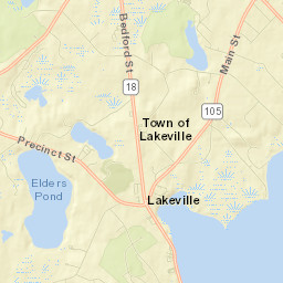North Lakeville Street Map