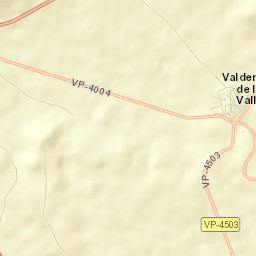Valdenebro de los Valles Street Map