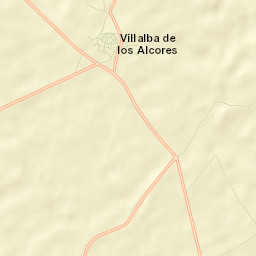 Villalba de los Alcores Street Map