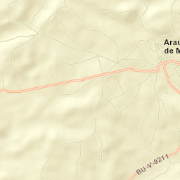 Arauzo de Miel Street Map