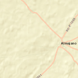 Almajano Street Map