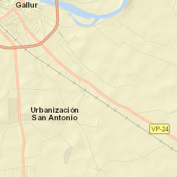 Gallur Street Map