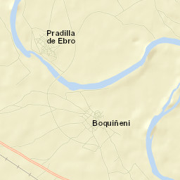 Pradilla de Ebro Street Map