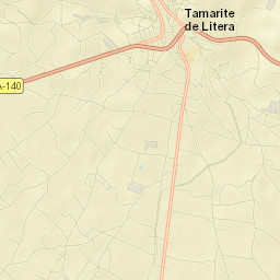 Tamarit de Llitera / Tamarite de Litera Street Map