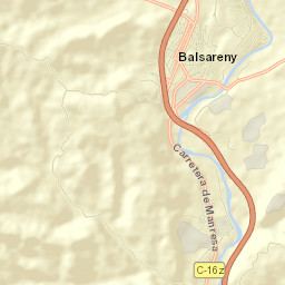 Balsareny Street Map
