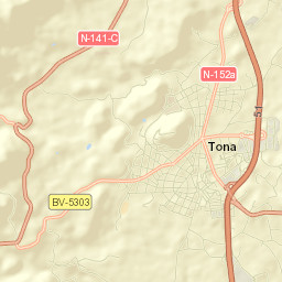 Tona Street Map