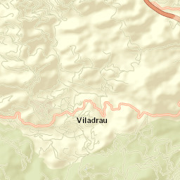 Viladrau Street Map