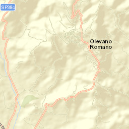 Olevano Romano Street Map
