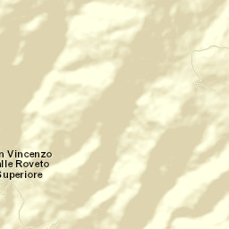 San Vincenzo Valle Roveto Street Map