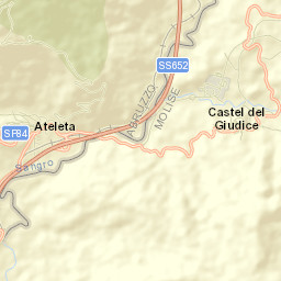 Castel del Giudice Street Map