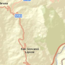 San Giovanni Lipioni Street Map