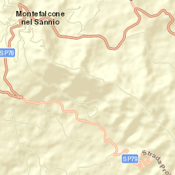 Montefalcone nel Sannio Street Map