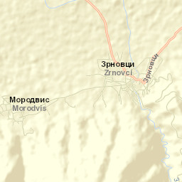 Zrnovci Street Map