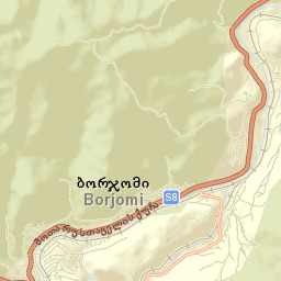 Borjomi Street Map