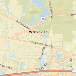 Warrenville Street Map
