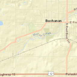 Buchanan Street Map