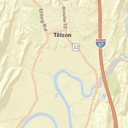 Tillson Street Map