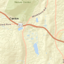 Canton Valley Street Map