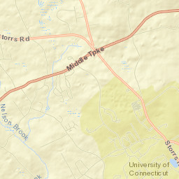 Storrs Street Map