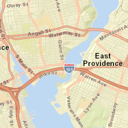 East Providence Street Map