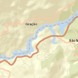 Ponte da Barca Street Map