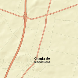Granja de Moreruela Street Map