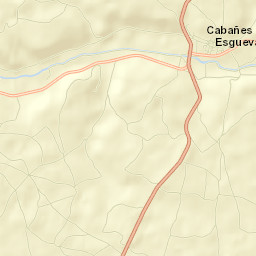 Cabañes de Esgueva Street Map
