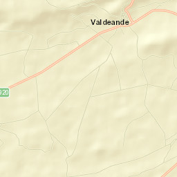 Valdeande Street Map