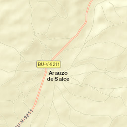 Arauzo de Salce Street Map