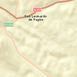 San Leonardo de Yagüe Street Map