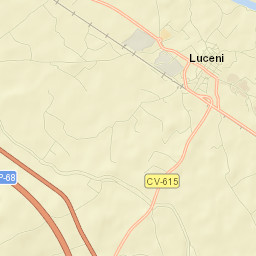 Luceni Street Map