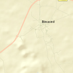 Binaced Street Map