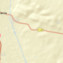 Alfarràs Street Map