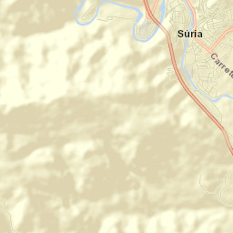 Súria Street Map