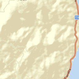 Sari-Solenzara Street Map