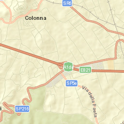 Colonna Street Map