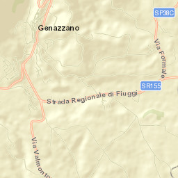 Genazzano Street Map