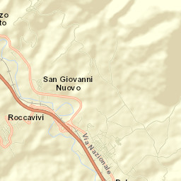 Balsorano Nuovo Street Map