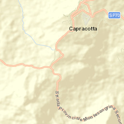 Capracotta Street Map