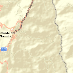 Belmonte del Sannio Street Map