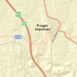 Poggio Imperiale Street Map
