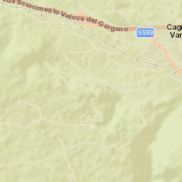 Cagnano Varano Street Map