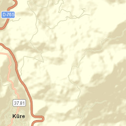 Küre Street Map