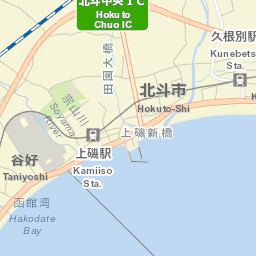 Kamiiso Street Map