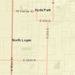 Hyde Park Street Map