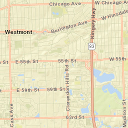 Westmont Street Map