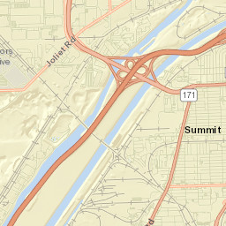 Summit Street Map