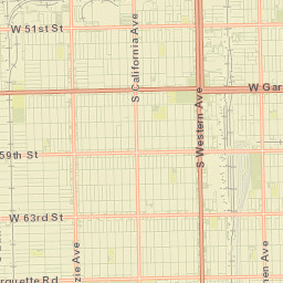 Gage Park Street Map