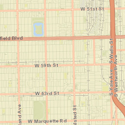 West Englewood Street Map